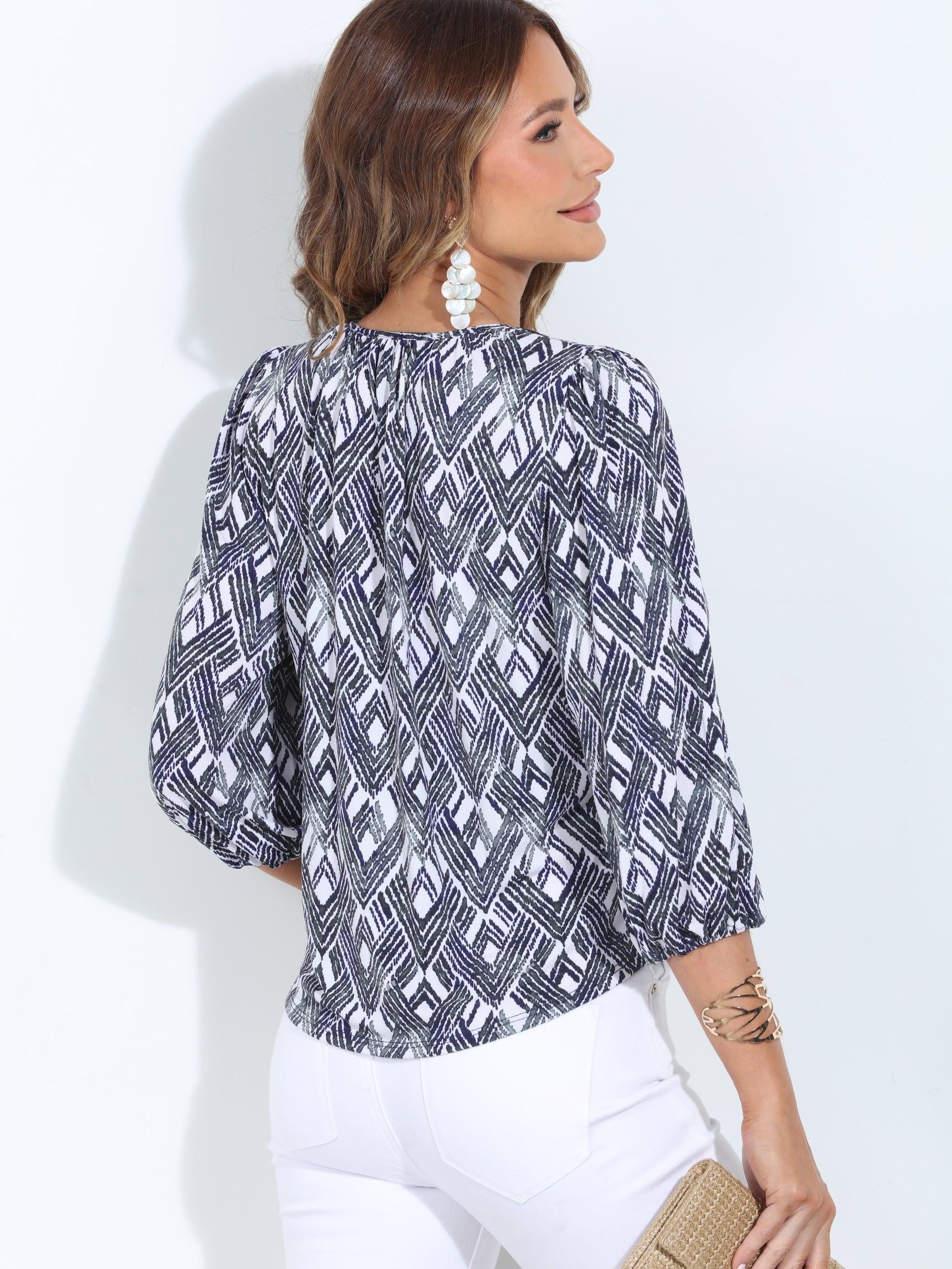 Keaton ITY Split Neck Top-BEST SELLER