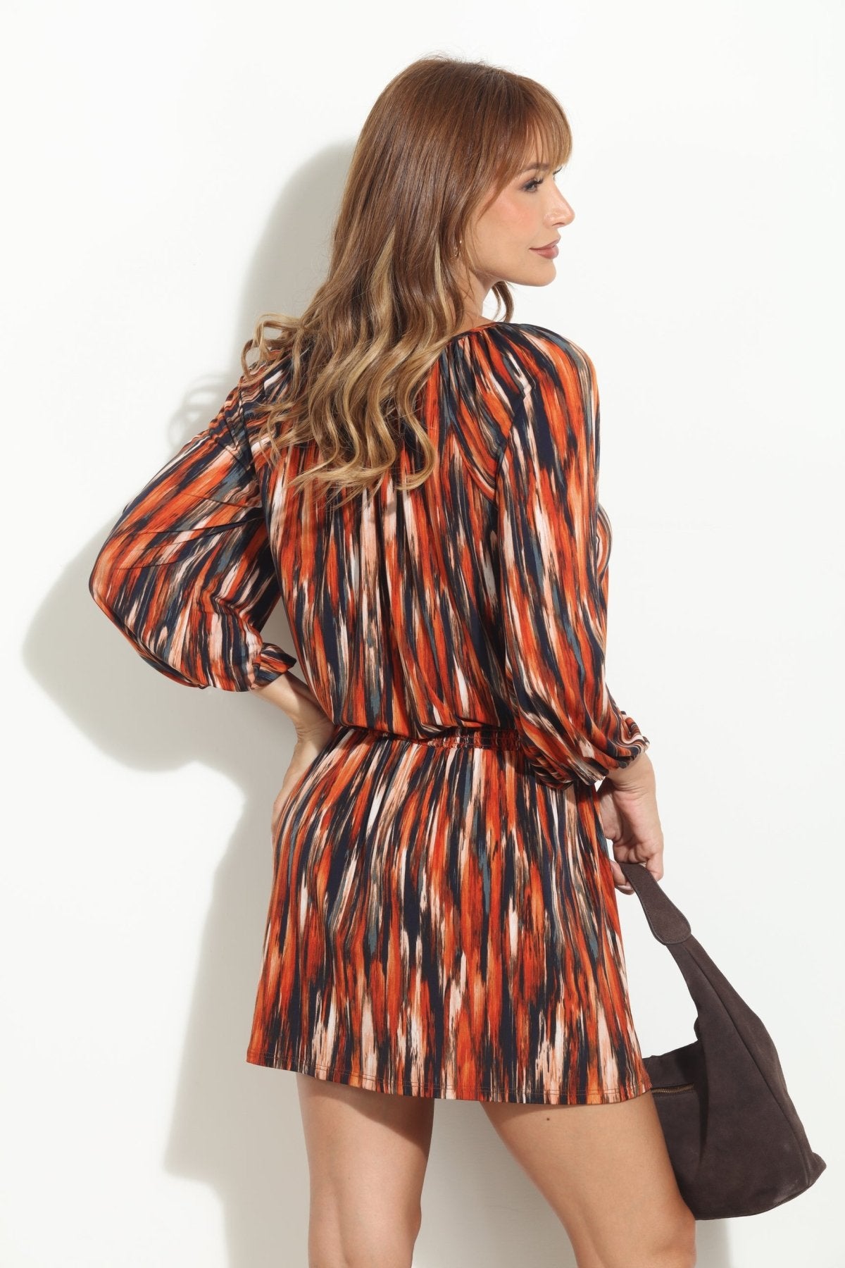 Zion Stretch Raglan Dropwaist Stretch Dress-BEST SELLER