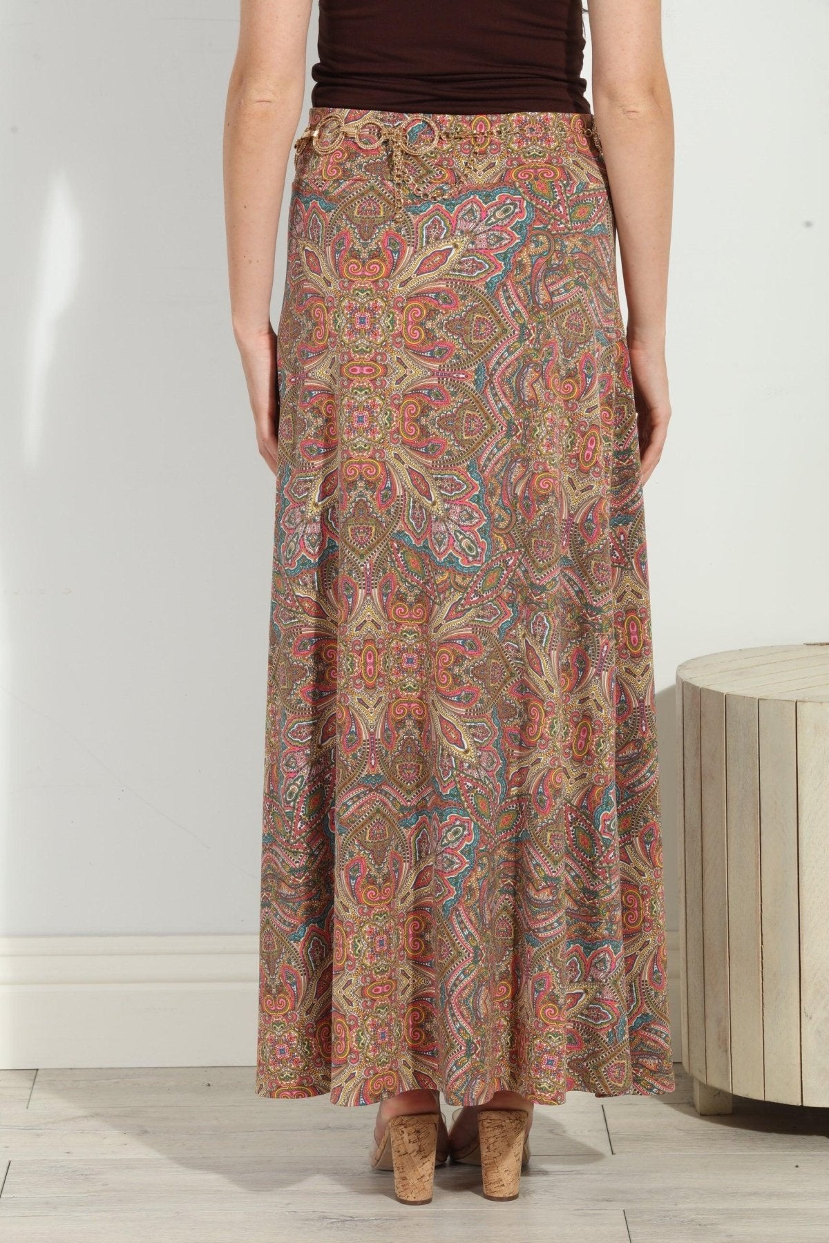 Heleen Stretch Maxi Skirt-FINAL SALE
