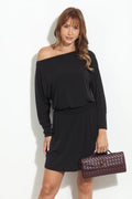 Black Stretch Dropwaist Dress-BEST SELLER