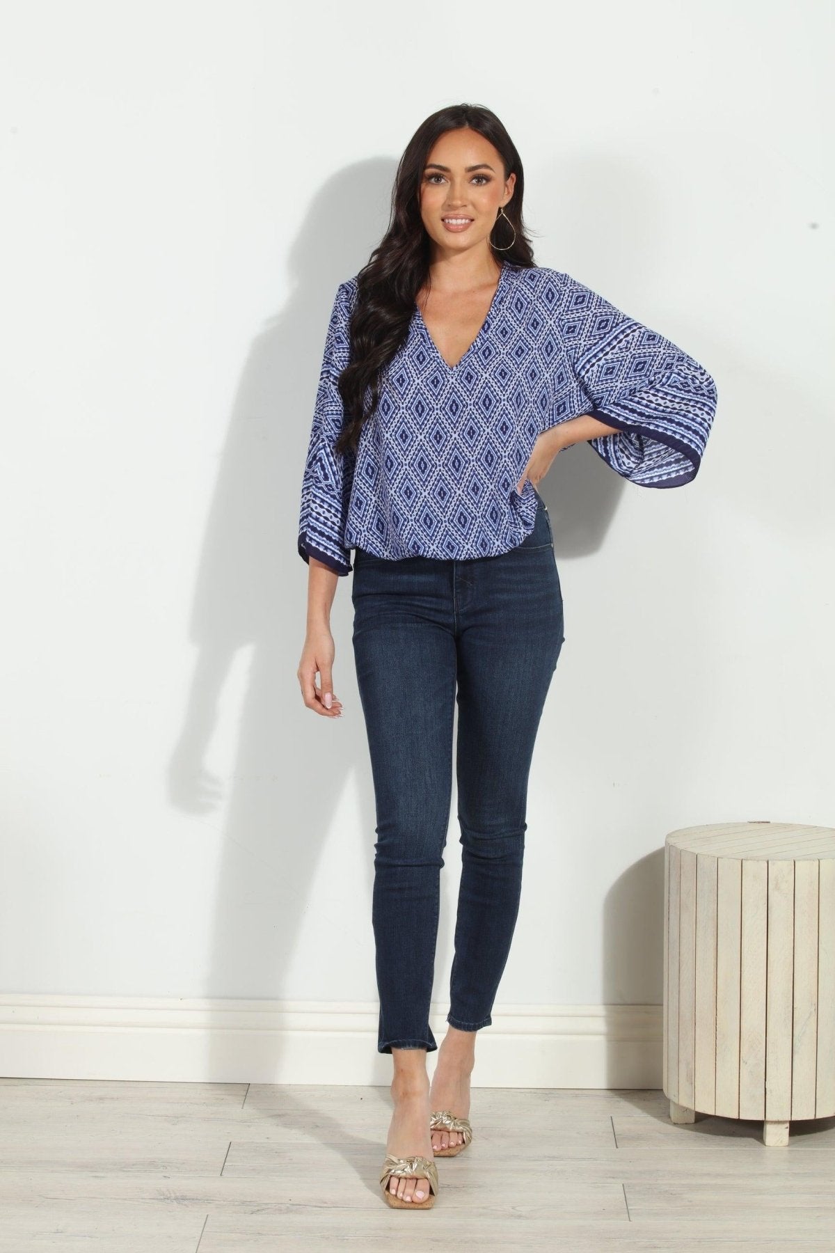 Dawn Bell Sleeve Blouse-BEST SELLER