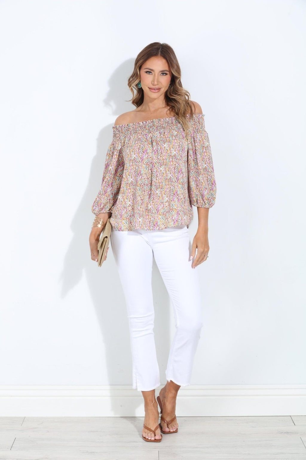 Paige OTS Blouse