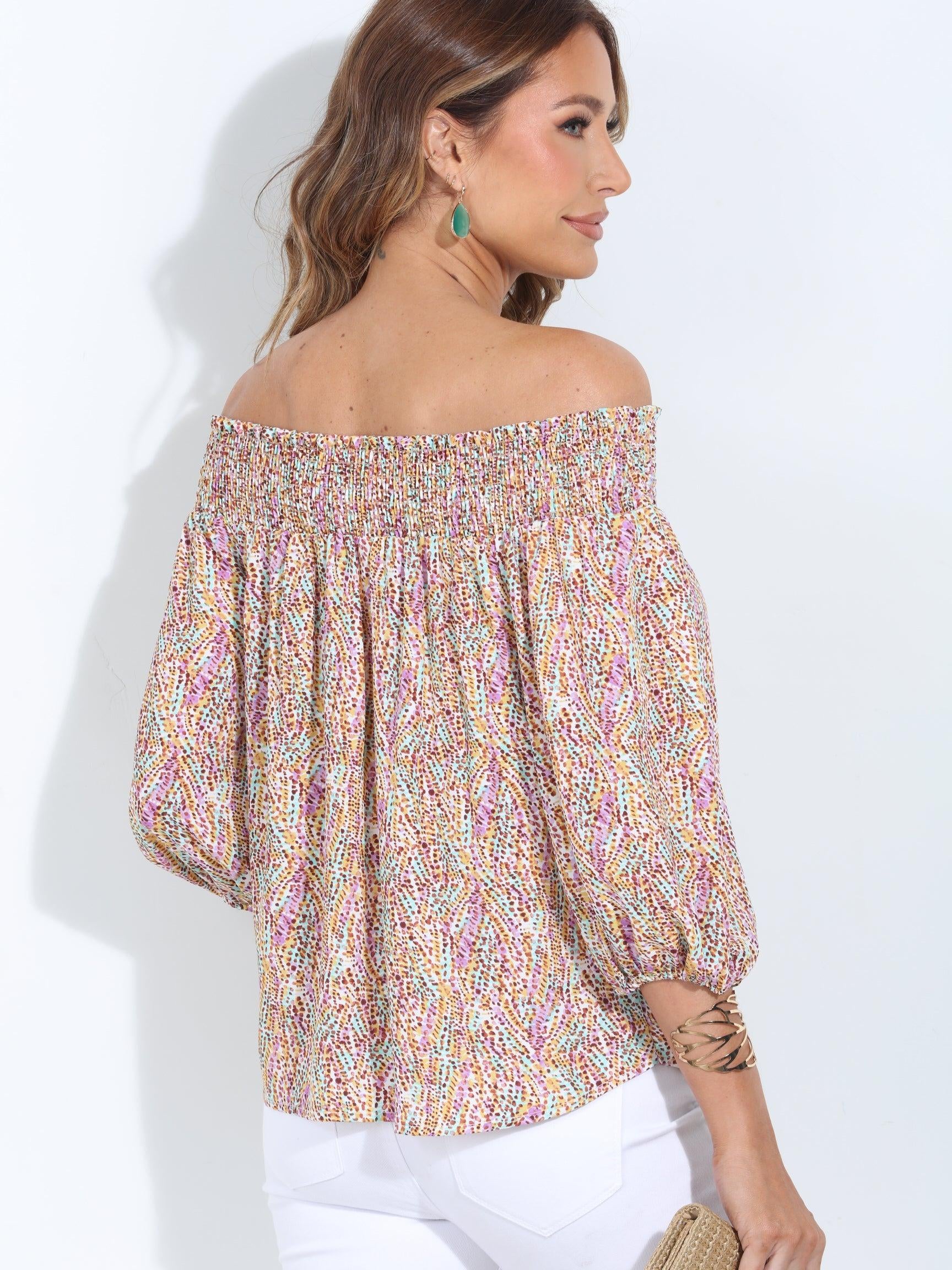 Paige OTS Blouse
