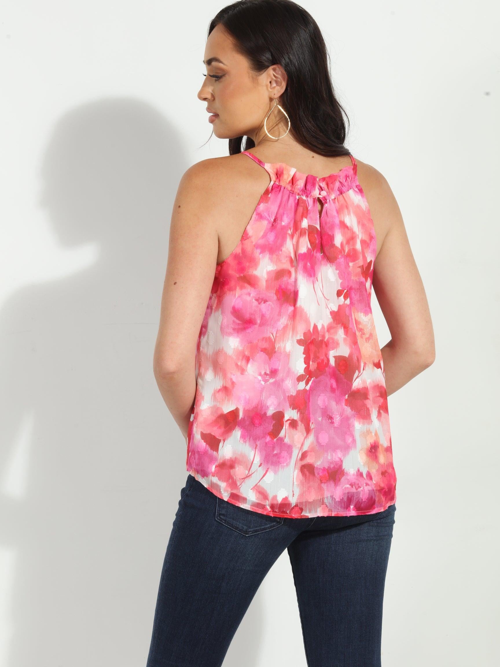 Suzy Chiffon Halter Top-BEST SELLER