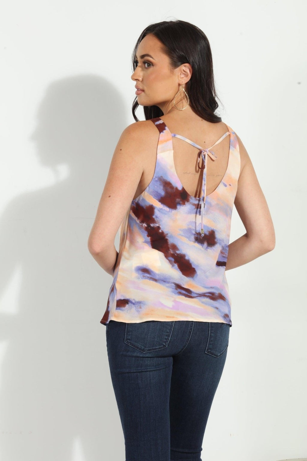 Phoebe Cowl Tank-FINAL SALE