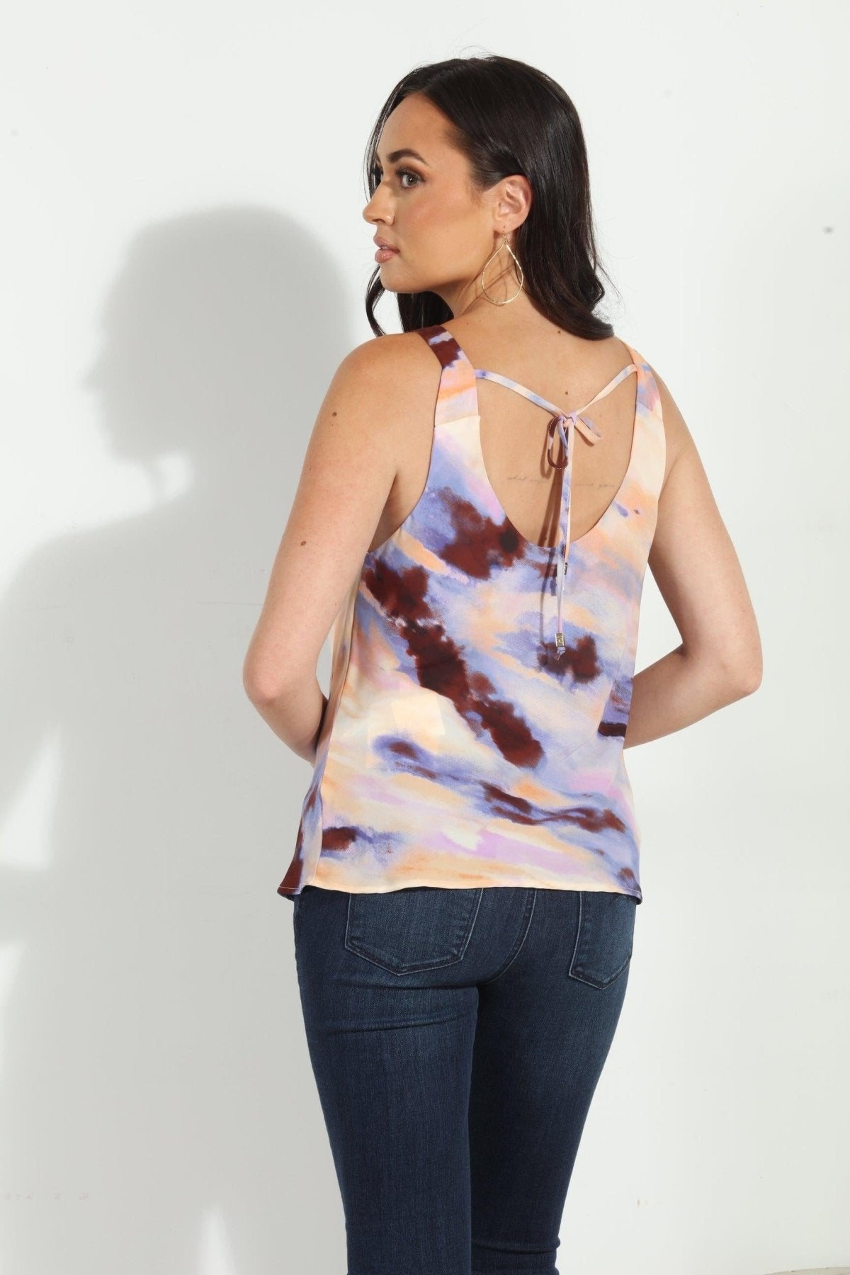 Phoebe Cowl Tank-FINAL SALE