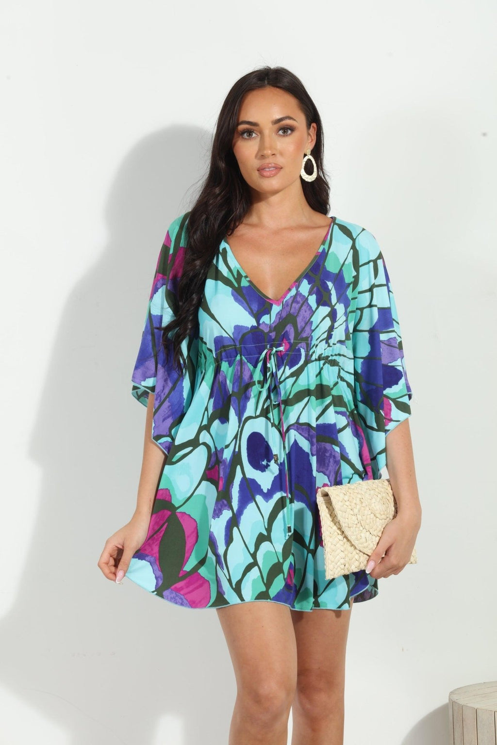 Lilah Stretch Tunic Dress-FINAL SALE