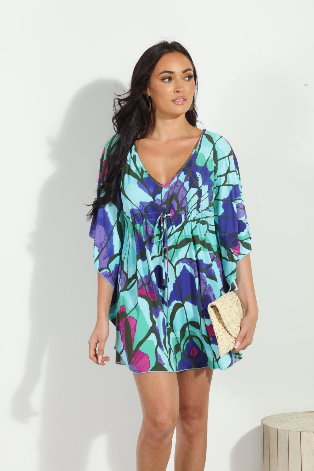 Lilah Stretch Tunic Dress-FINAL SALE