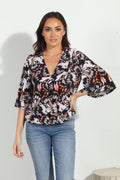 Tessa ITY Surplice Top-FINAL SALE