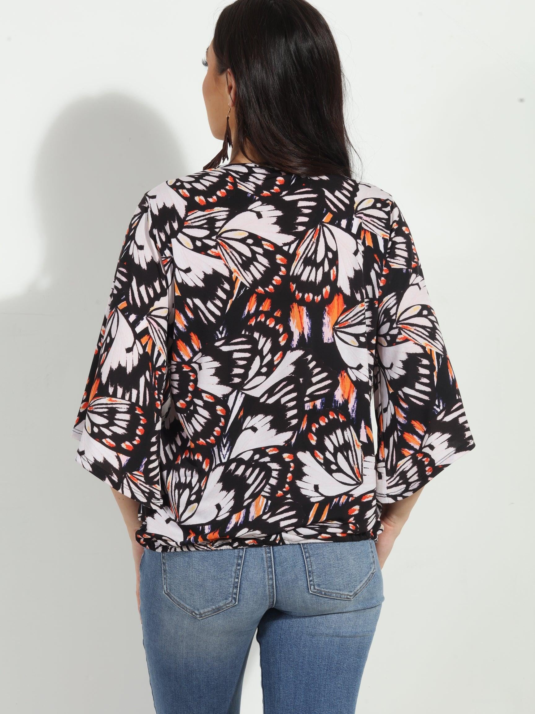 Tessa ITY Surplice Top-FINAL SALE
