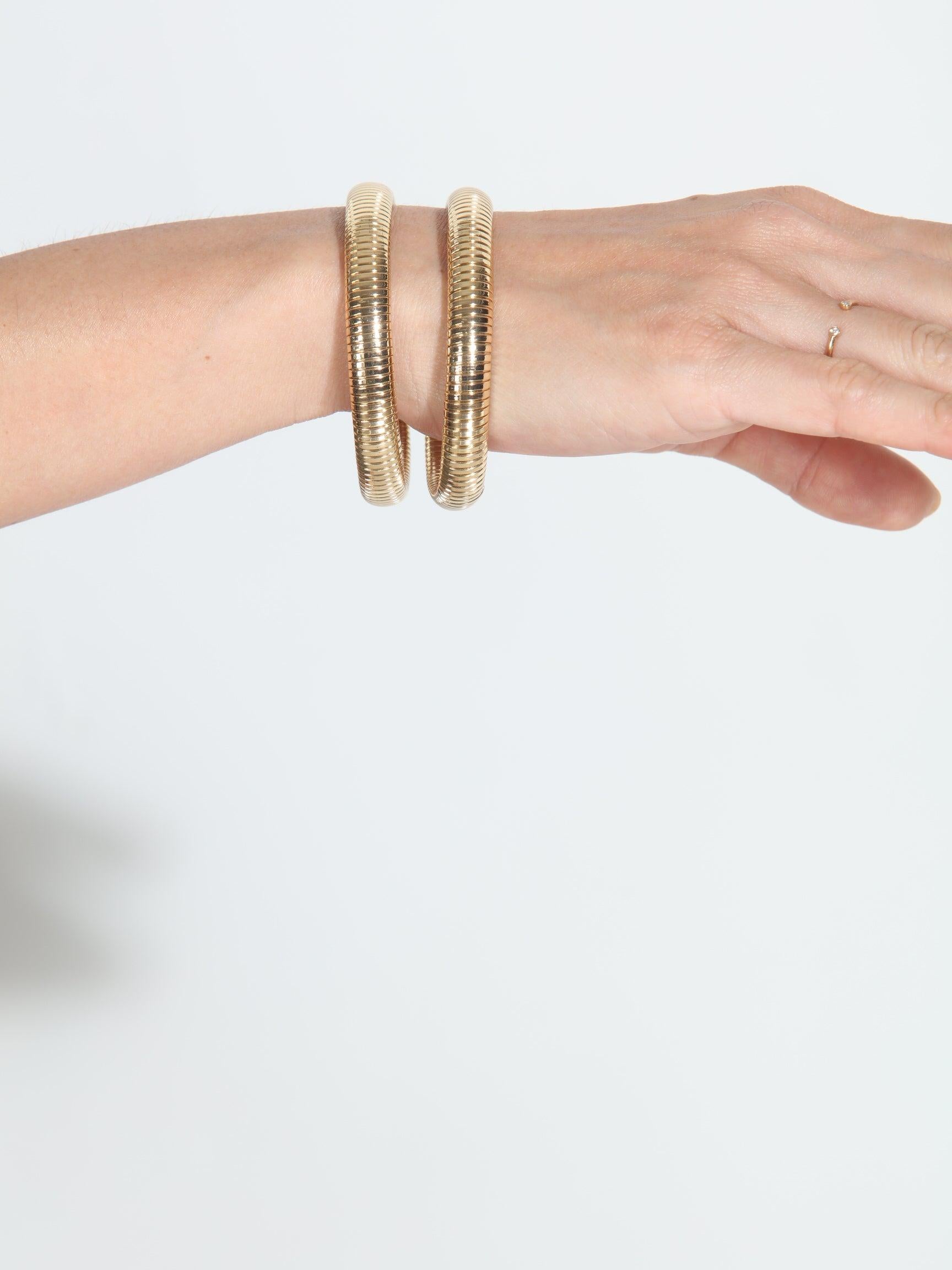 Dane Striated Bracelet Set