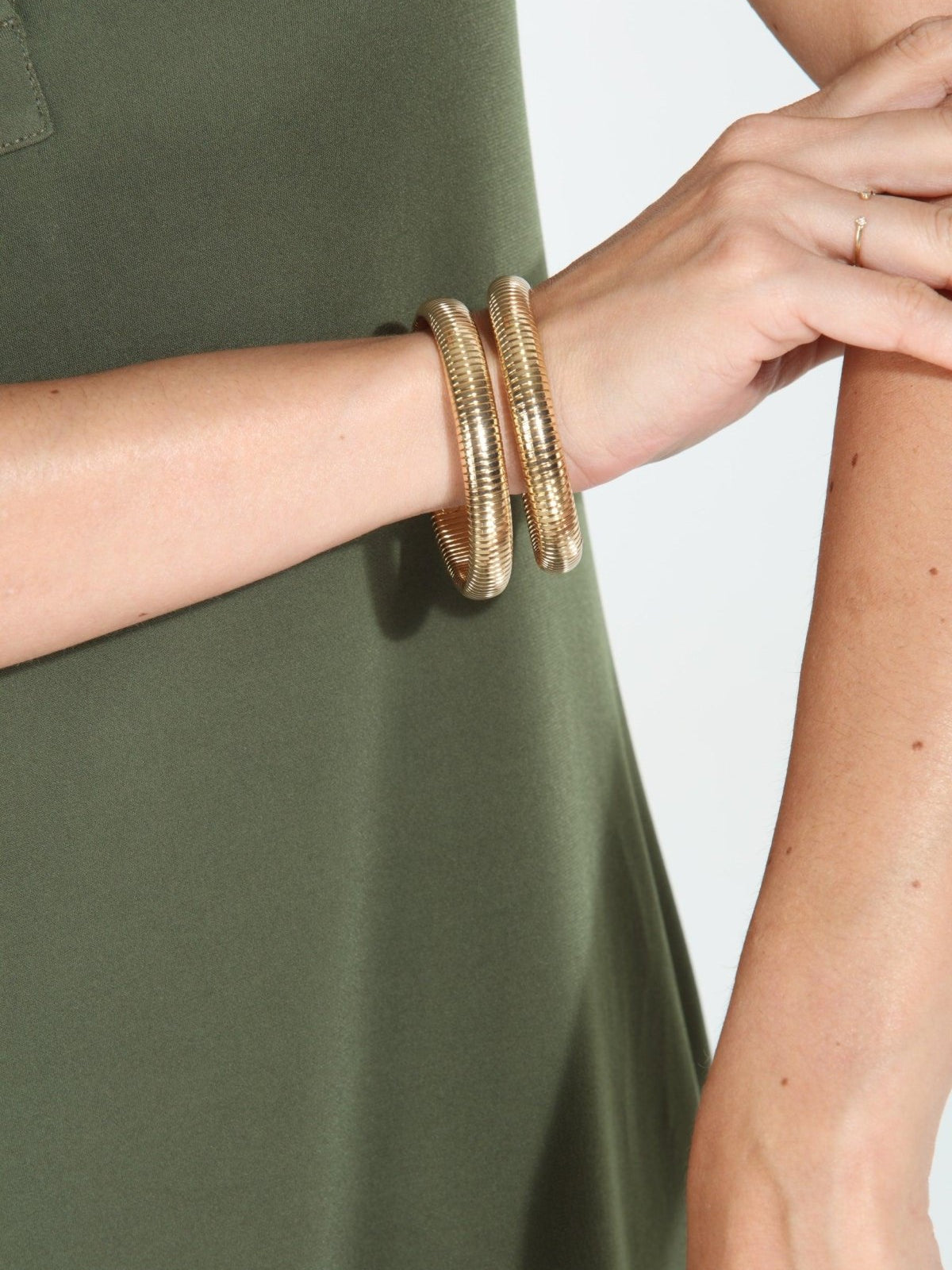 Dane Striated Bracelet Set