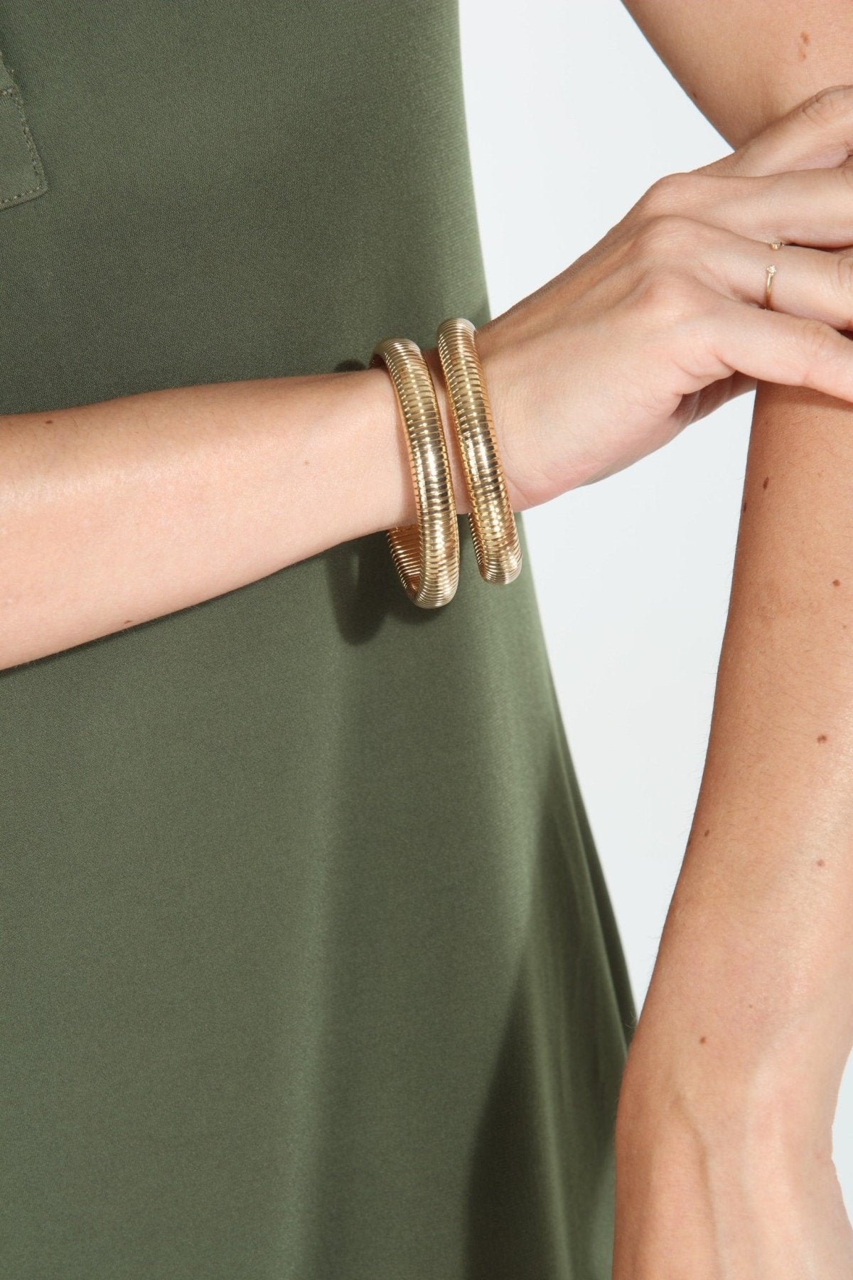 Dane Striated Bracelet Set