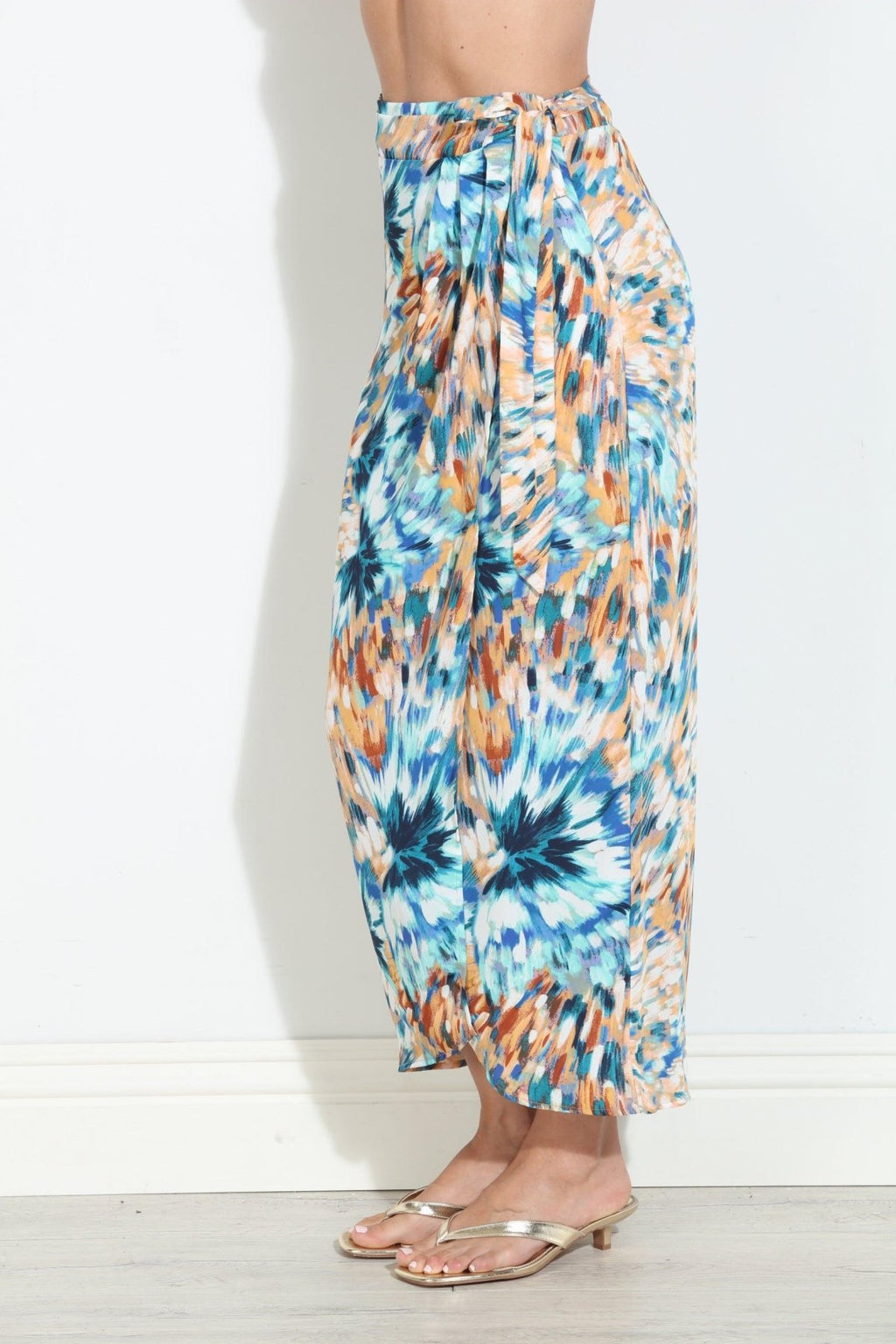 Phoebe Woven Wrap Skirt