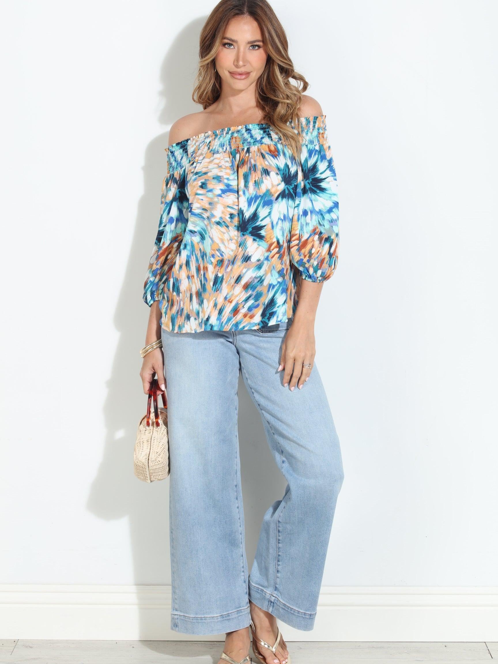 Phoebe OTS Blouse