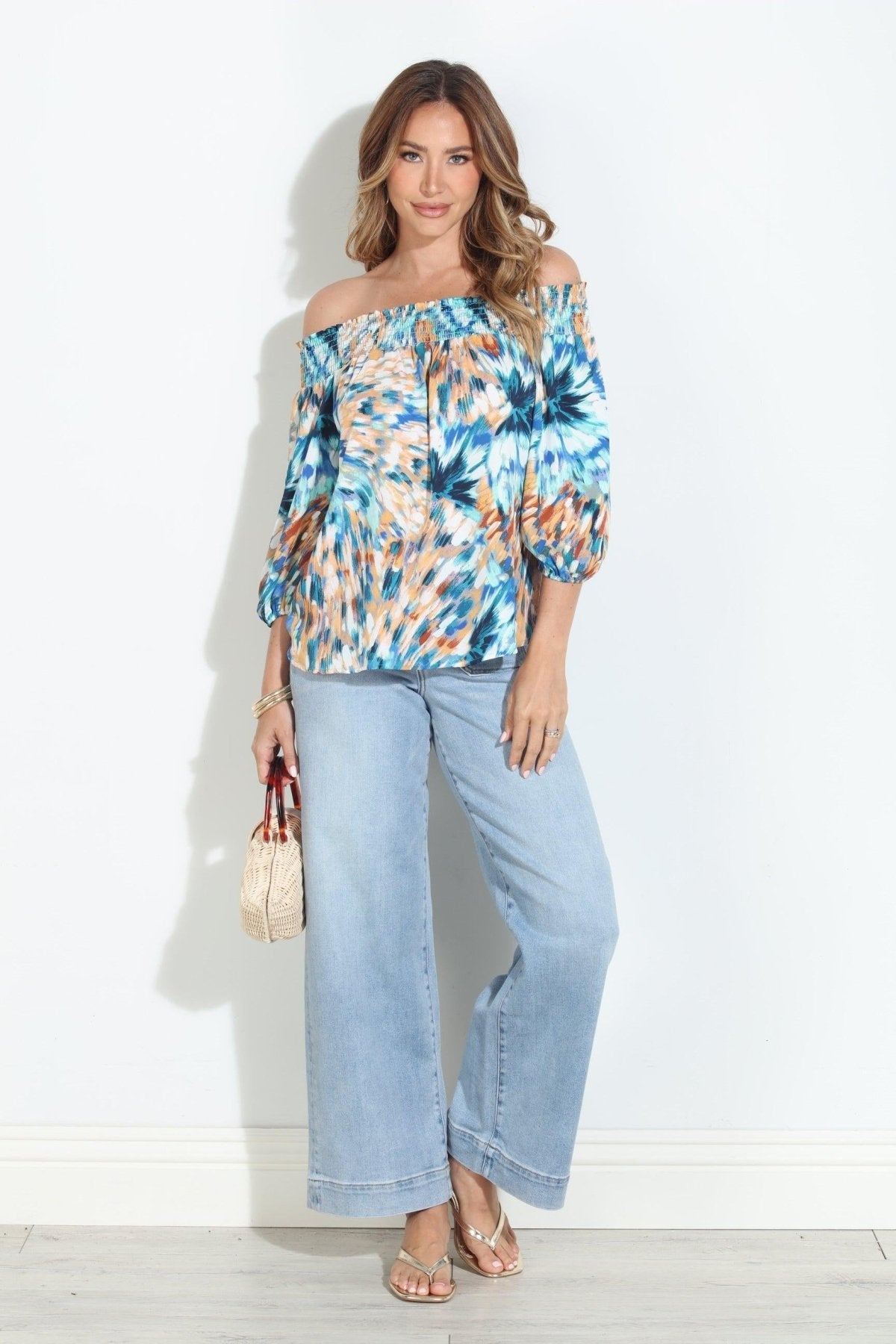 Phoebe OTS Blouse