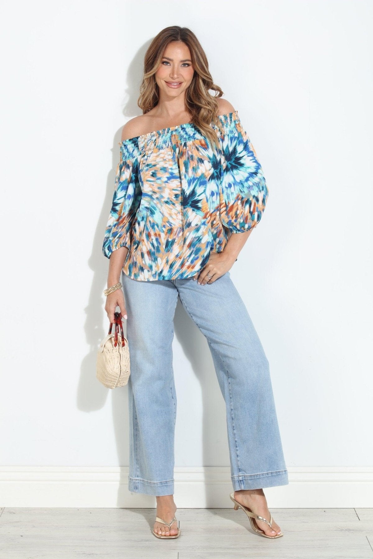Phoebe OTS Blouse