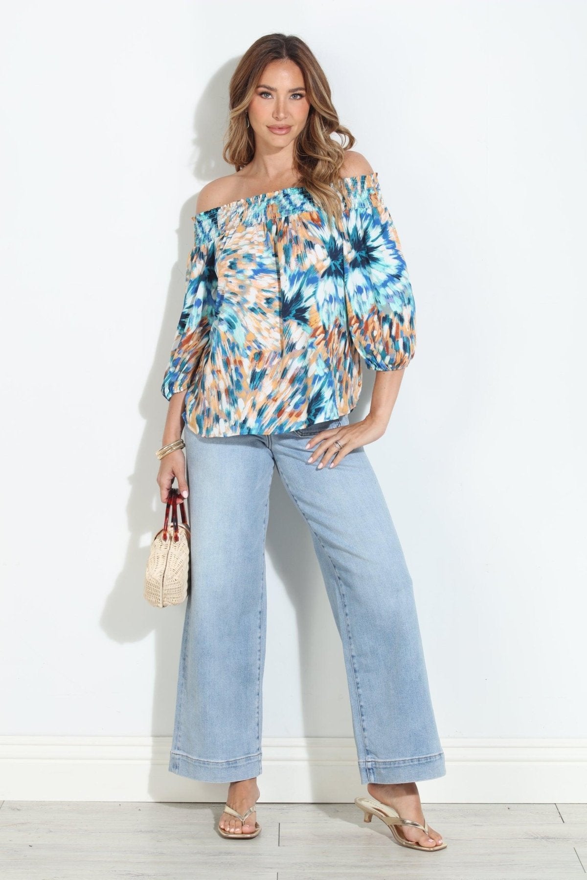 Phoebe OTS Blouse