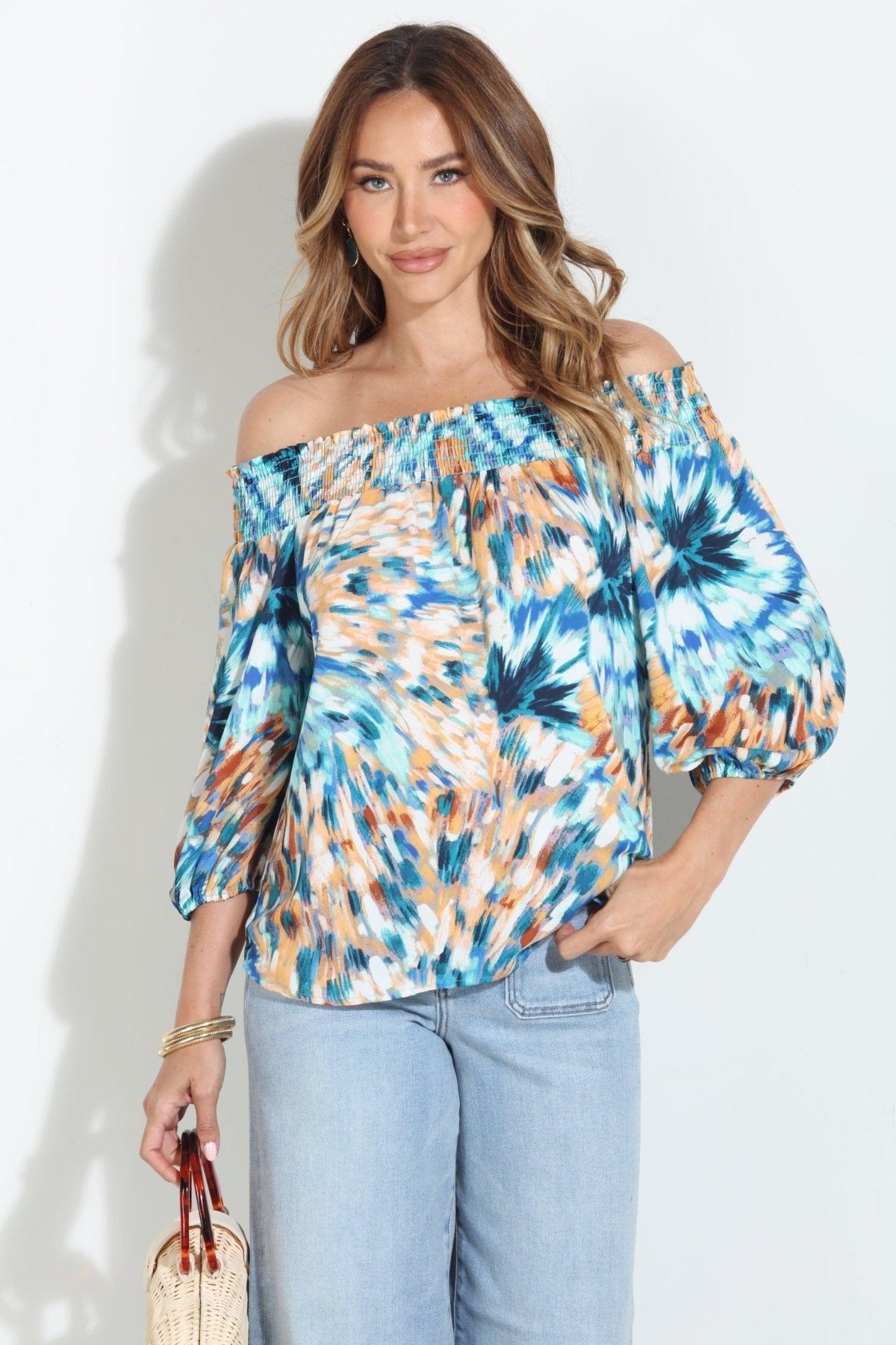 Phoebe OTS Blouse