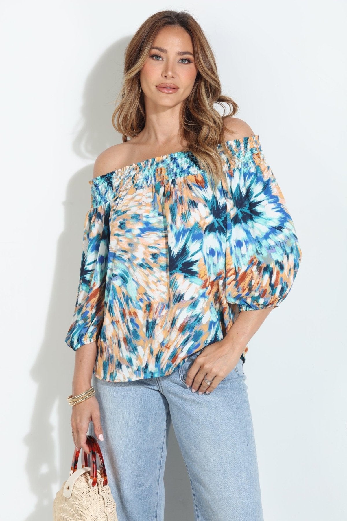 Phoebe OTS Blouse