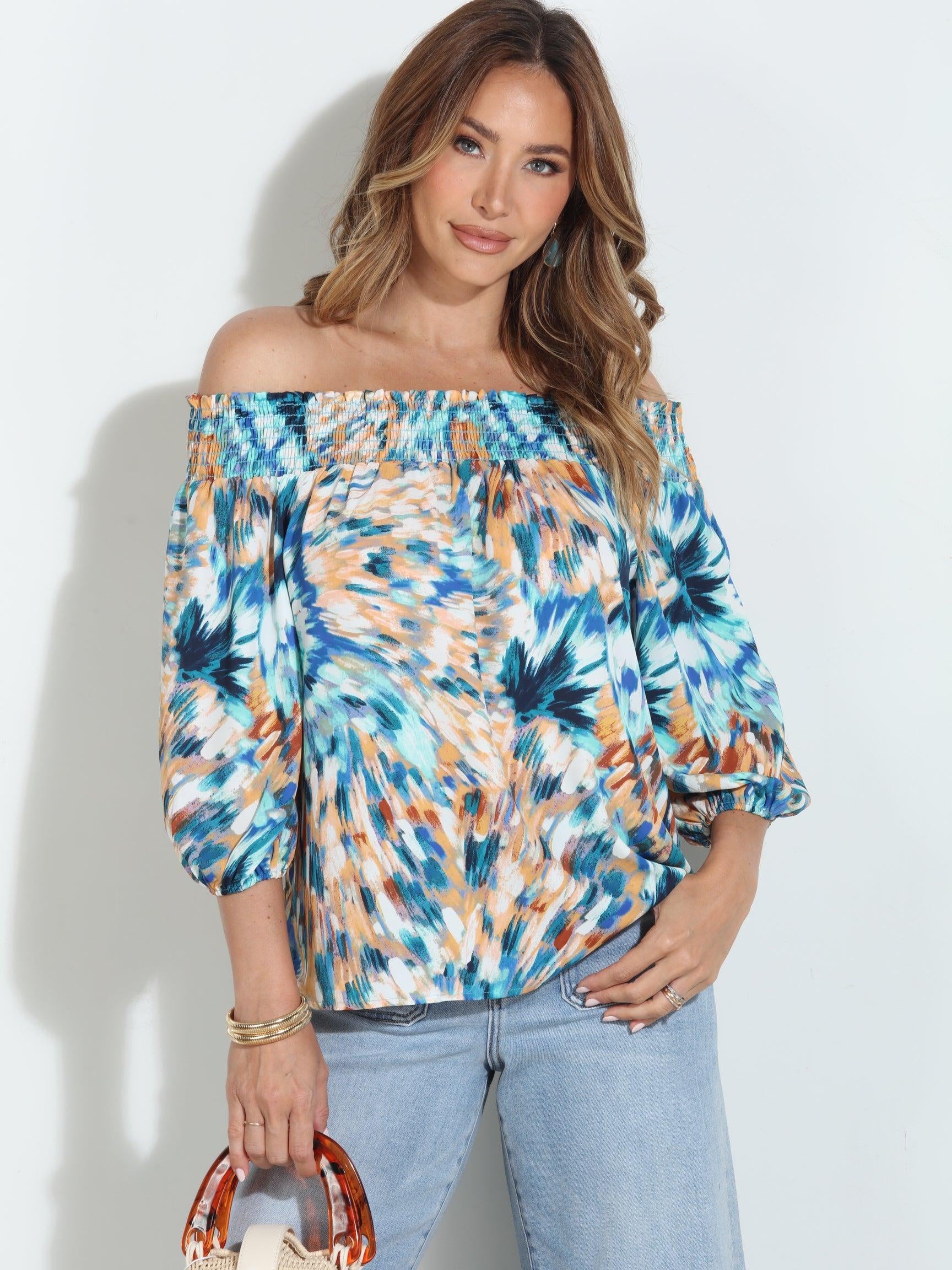 Phoebe OTS Blouse