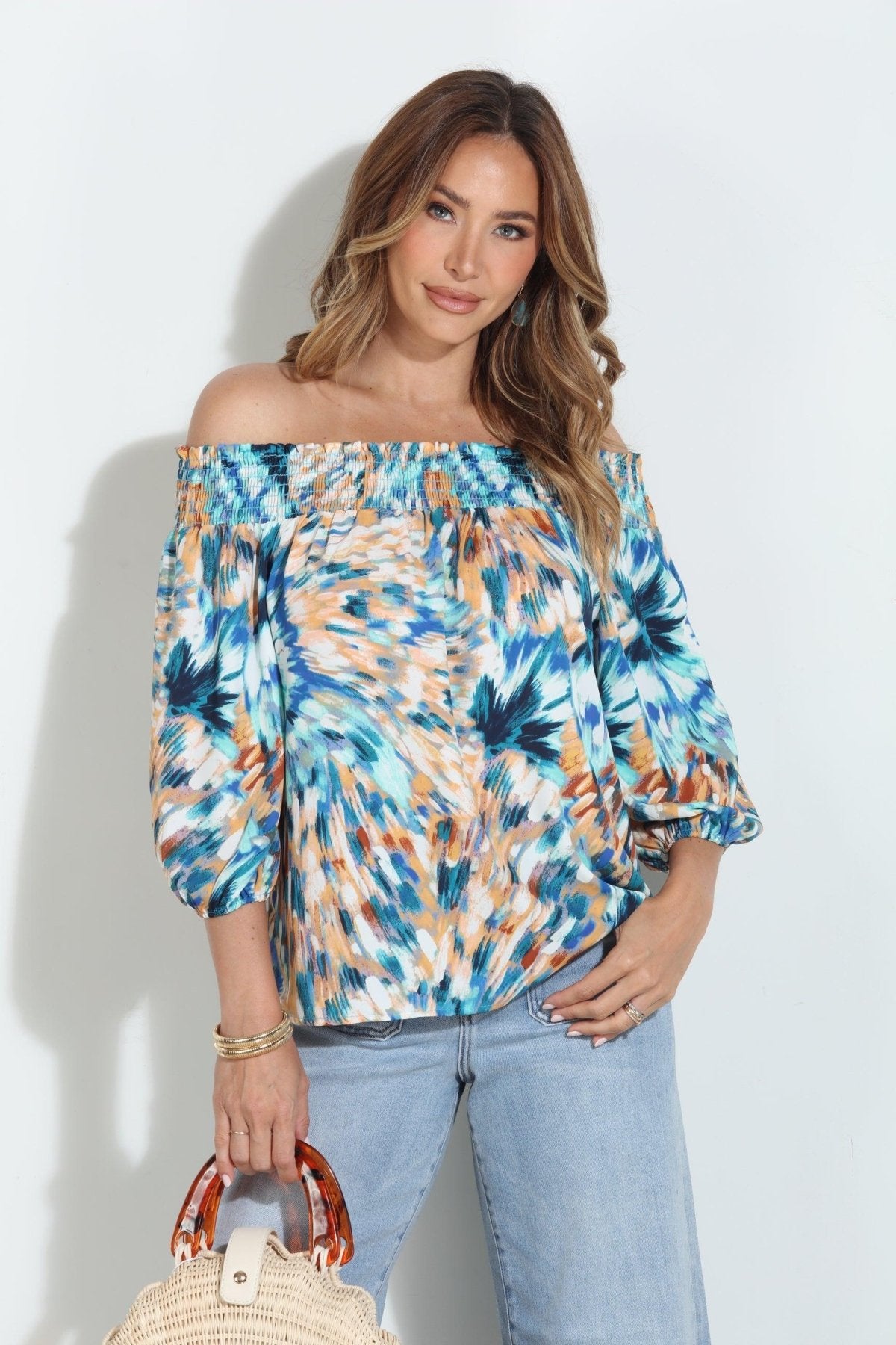 Phoebe OTS Blouse