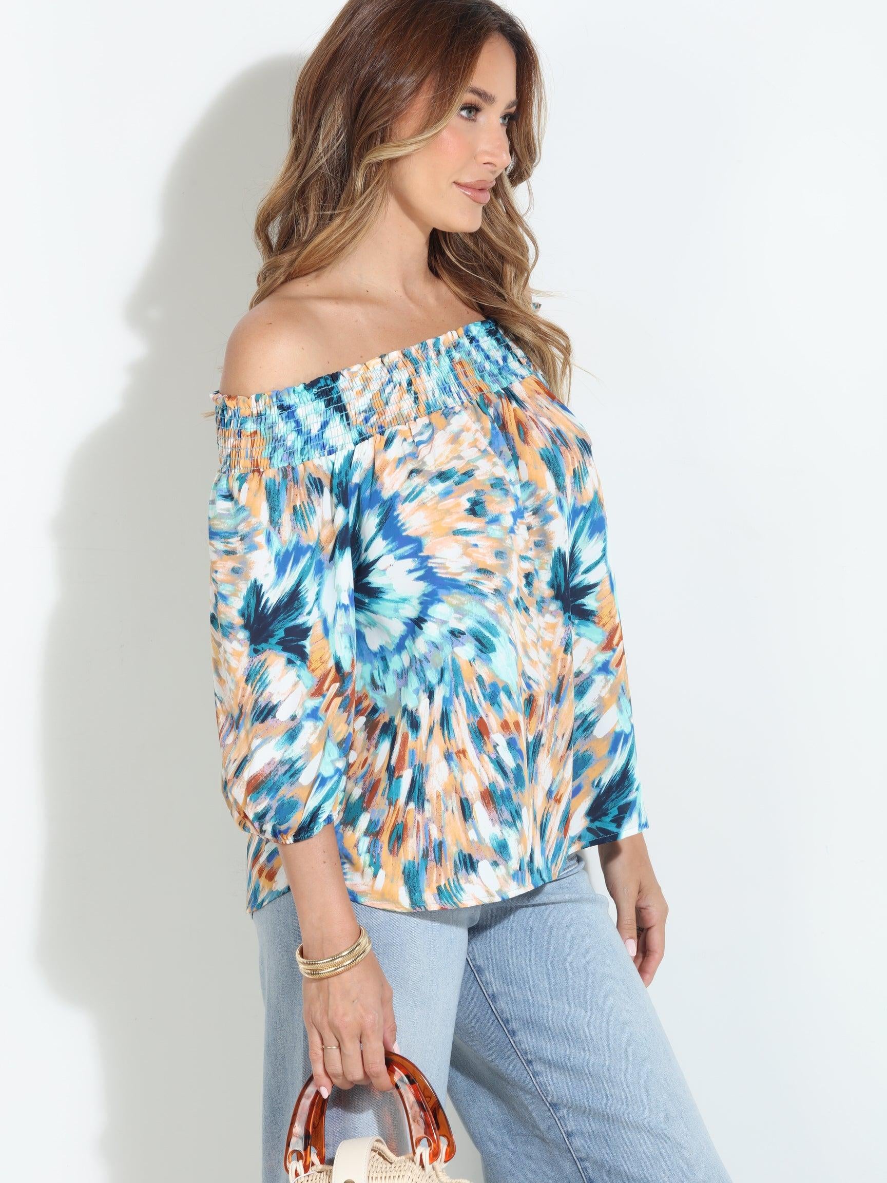Phoebe OTS Blouse