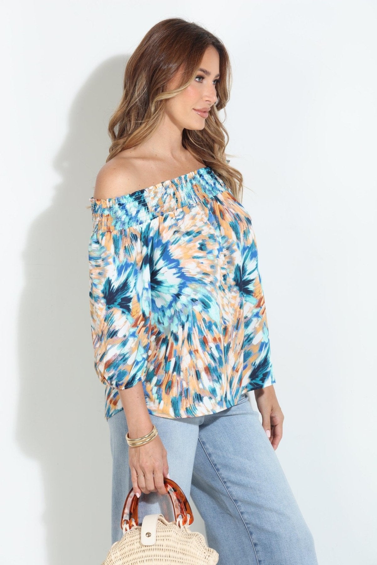 Phoebe OTS Blouse