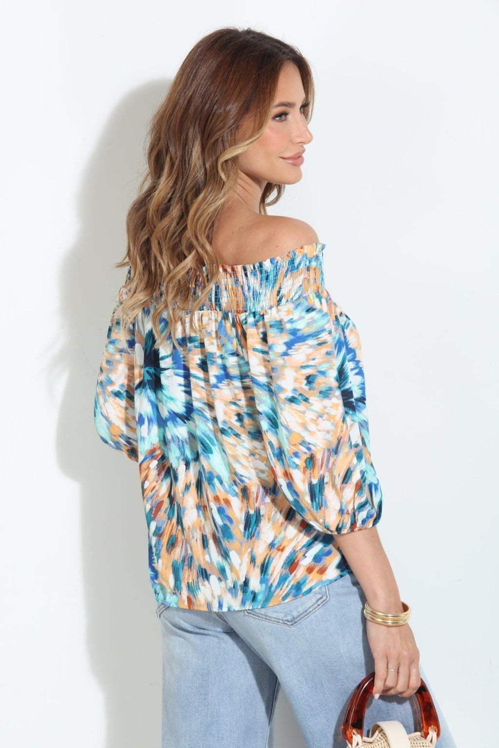 Phoebe OTS Blouse