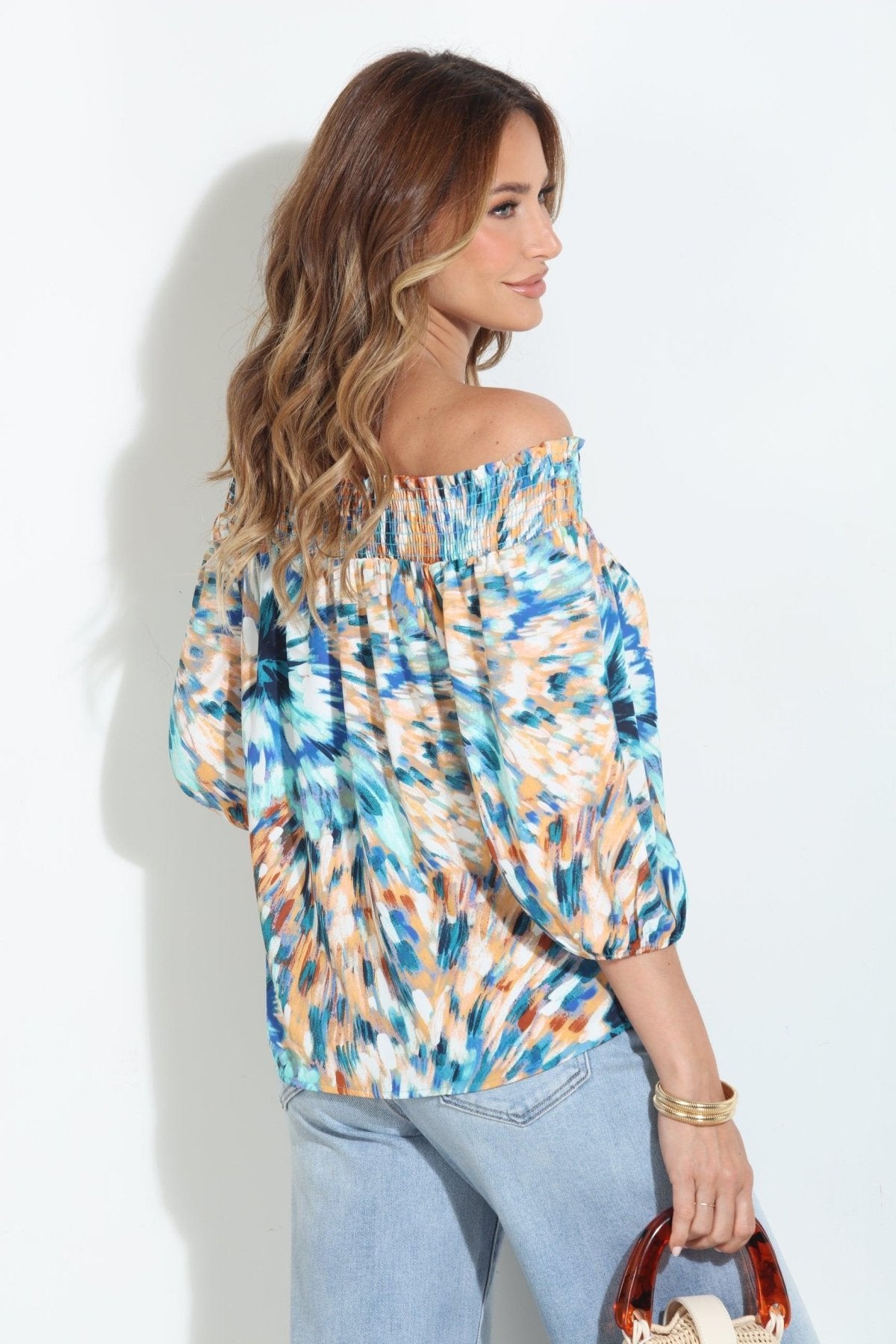Phoebe OTS Blouse