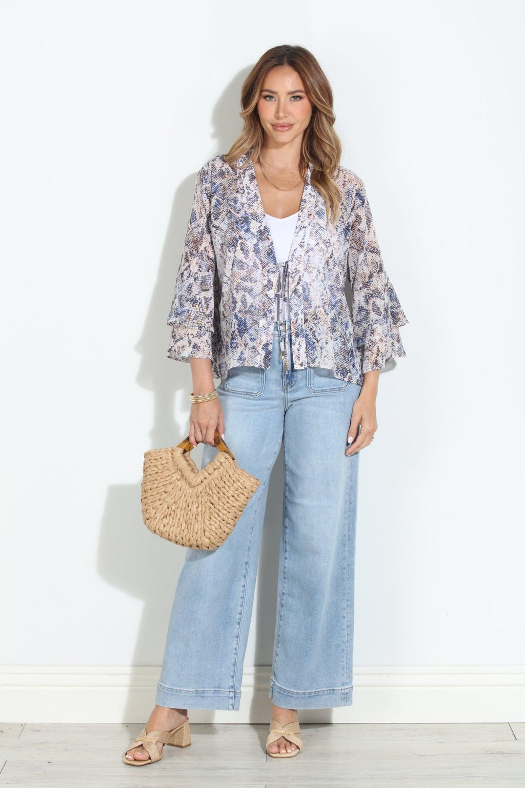 Panama Boho Chiffon Jacket-BEST SELLER