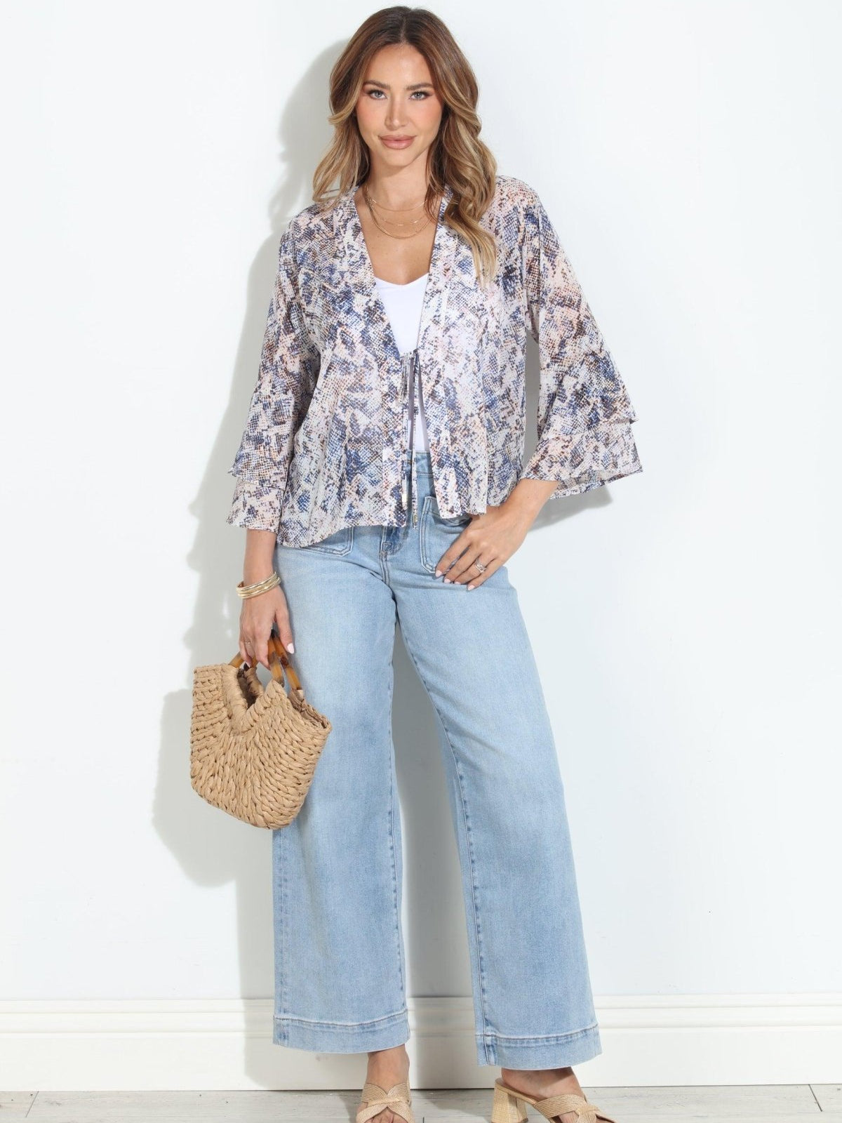Panama Boho Chiffon Jacket-BEST SELLER