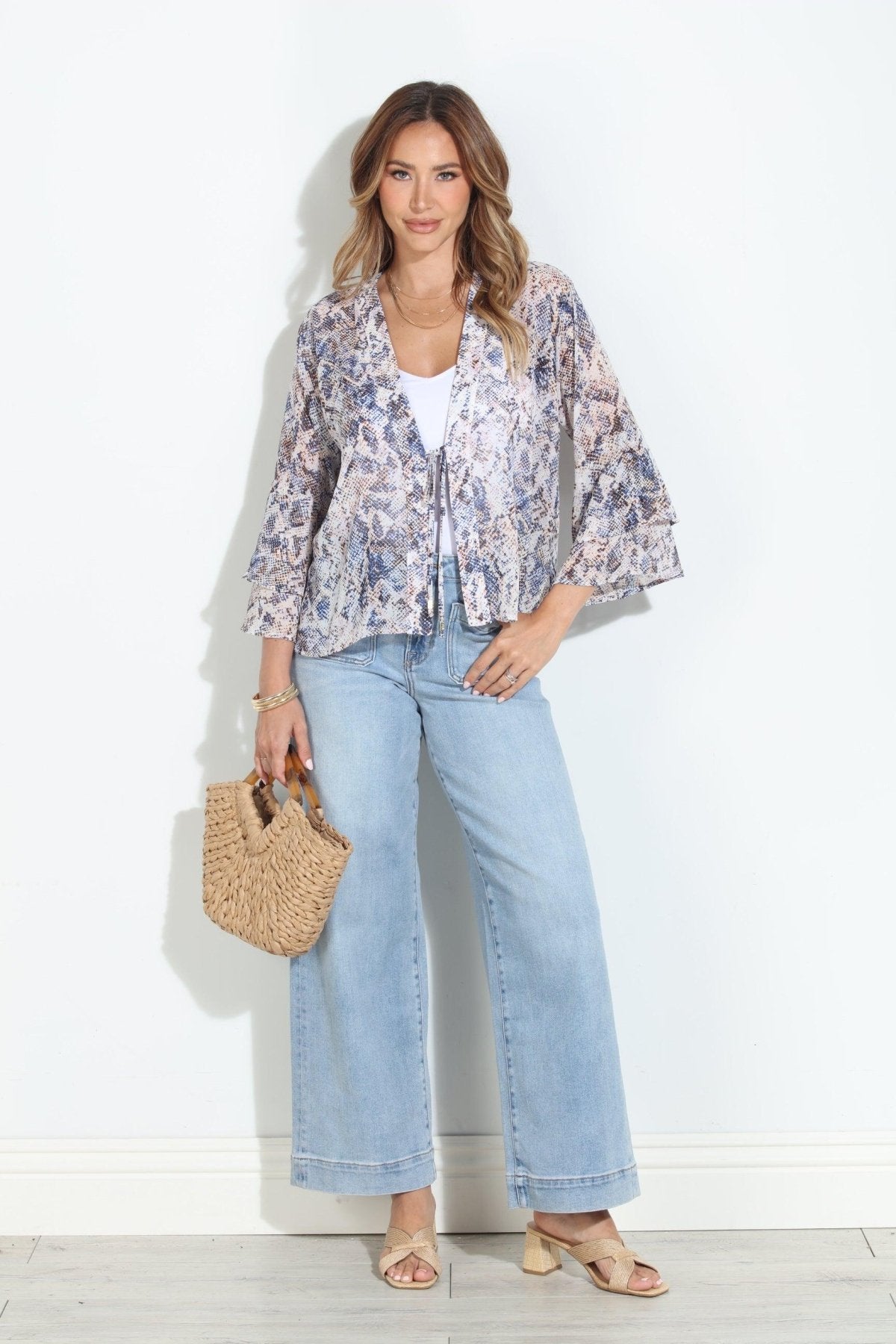 Panama Boho Chiffon Jacket-BEST SELLER