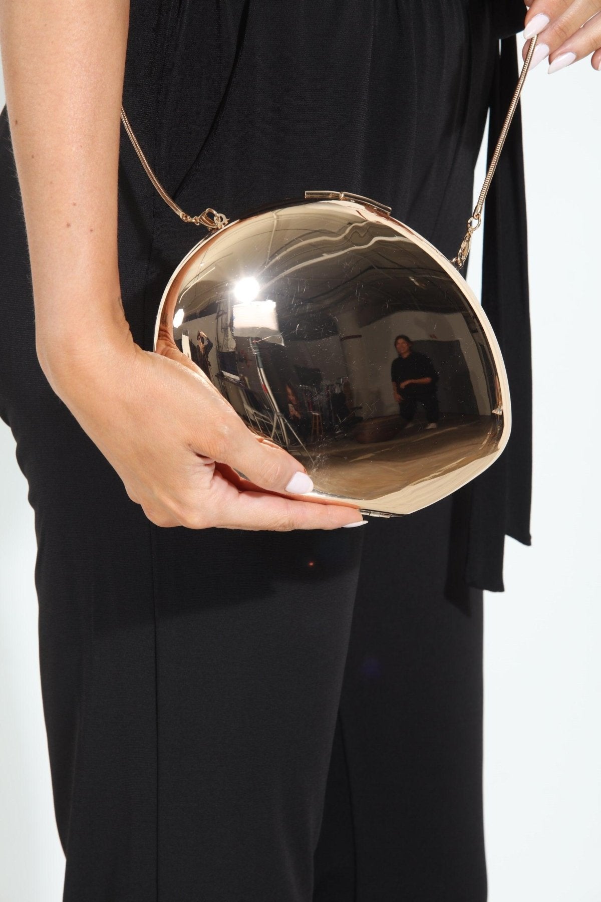 Reagen Rose Gold Clutch/Bag