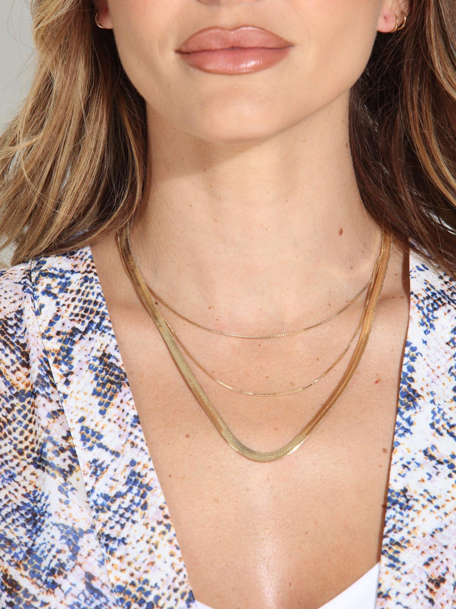 Isabel Gold Multilayer Necklace