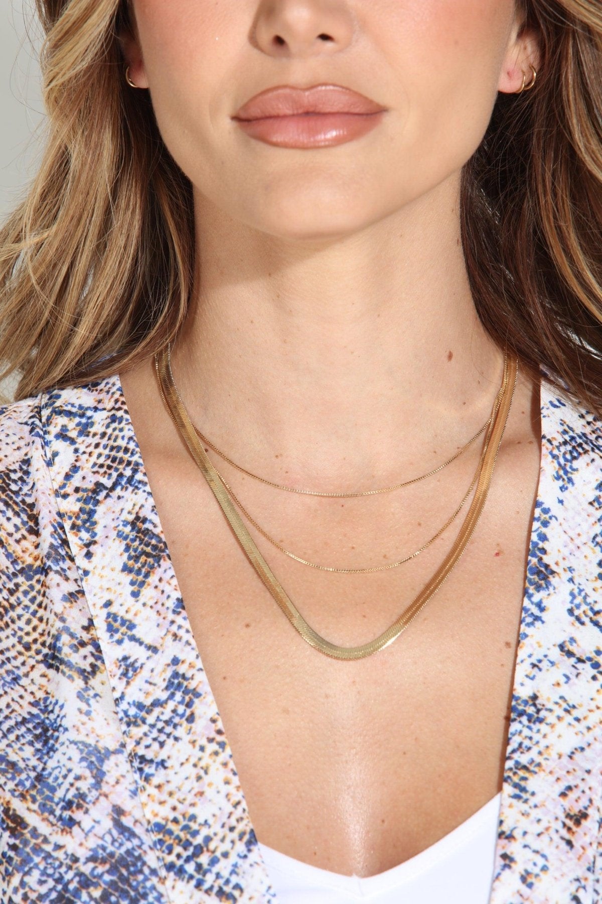 Isabel Gold Multilayer Necklace
