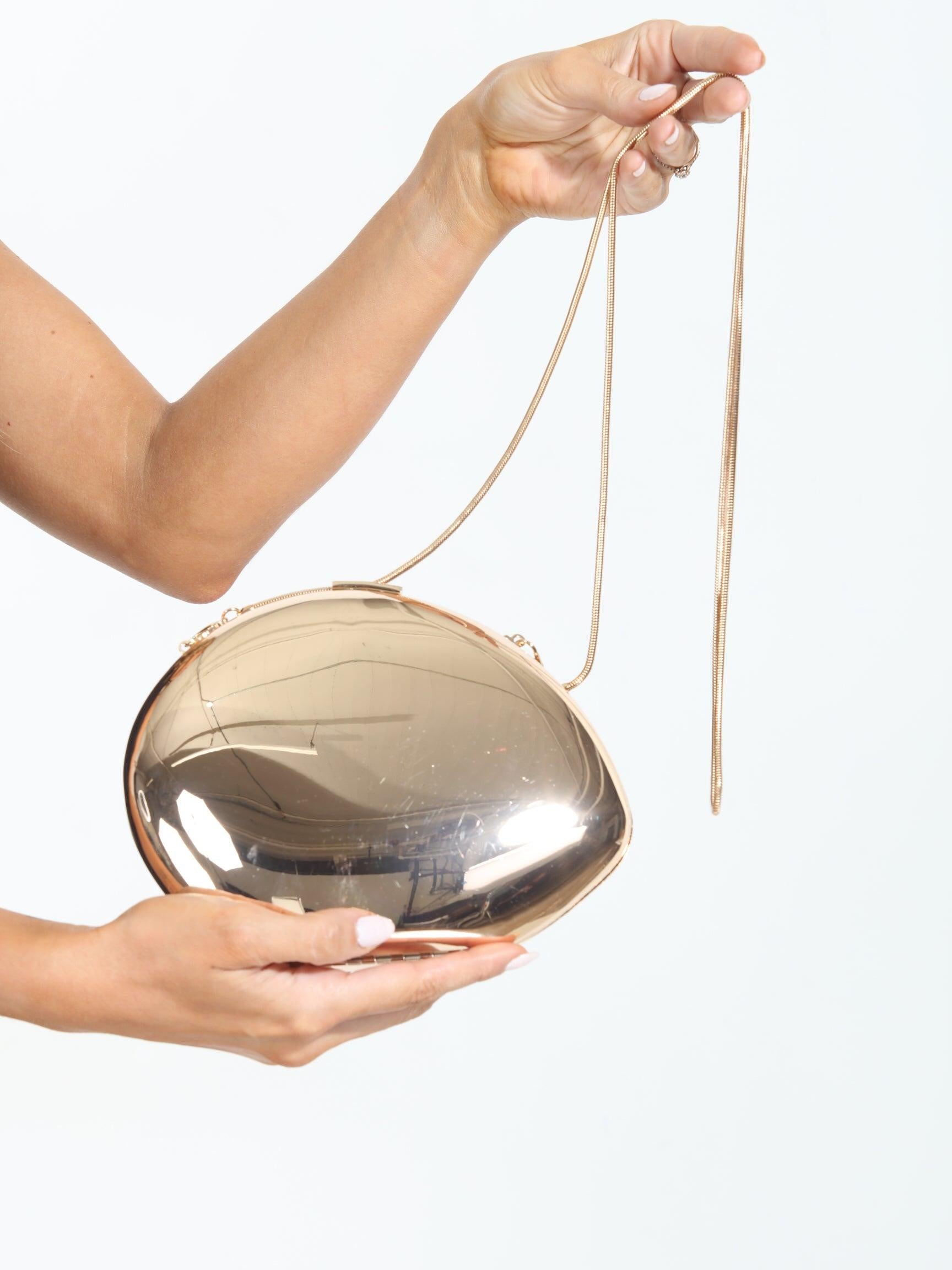 Reagen Rose Gold Clutch/Bag