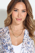 Isabel Gold Multilayer Necklace