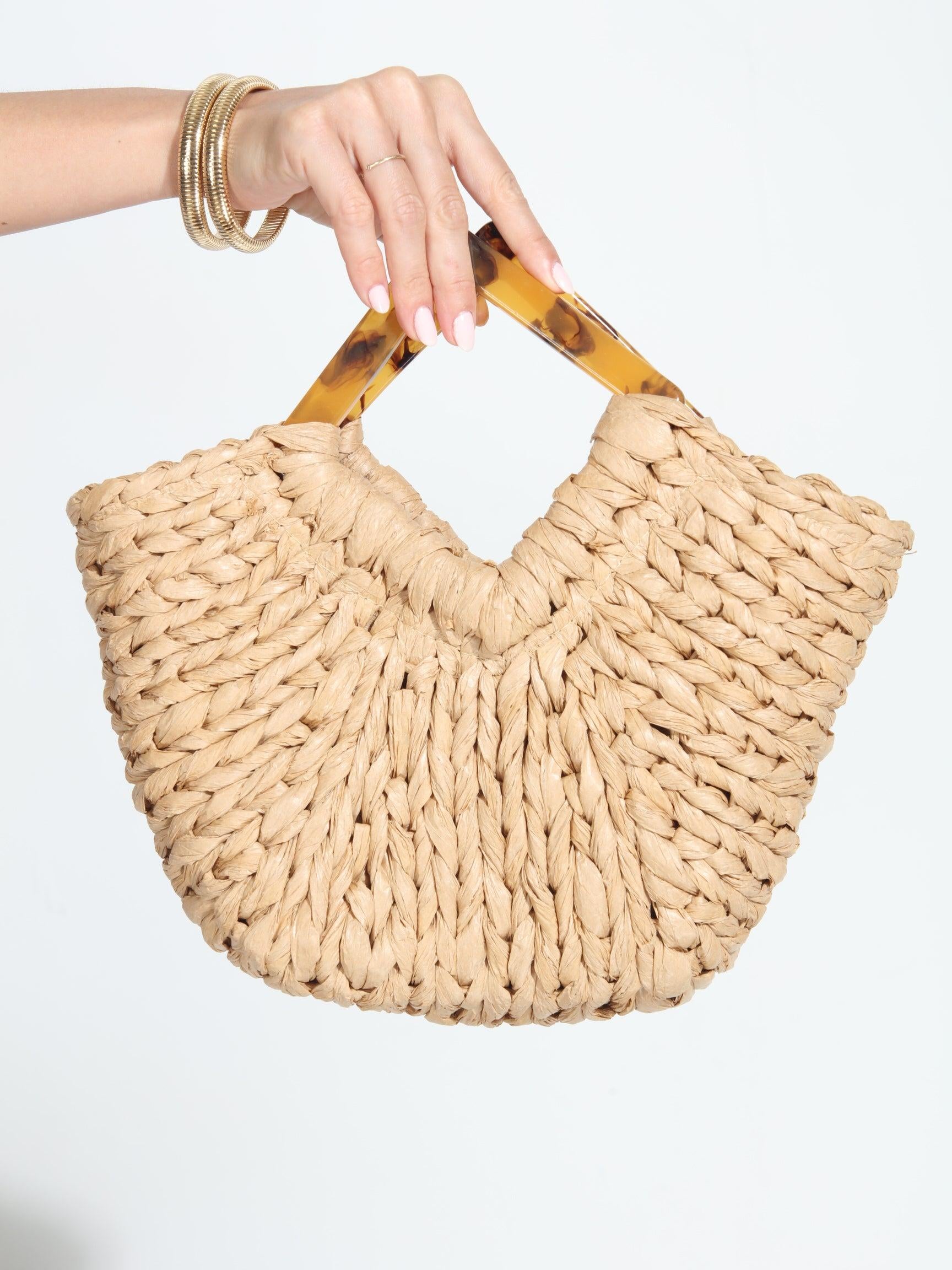 Nala Woven Structured Purse