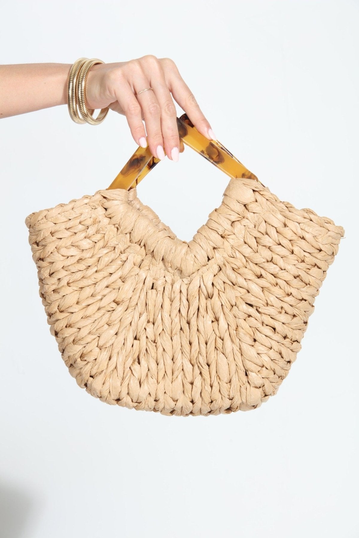 Nala Woven Structured Purse