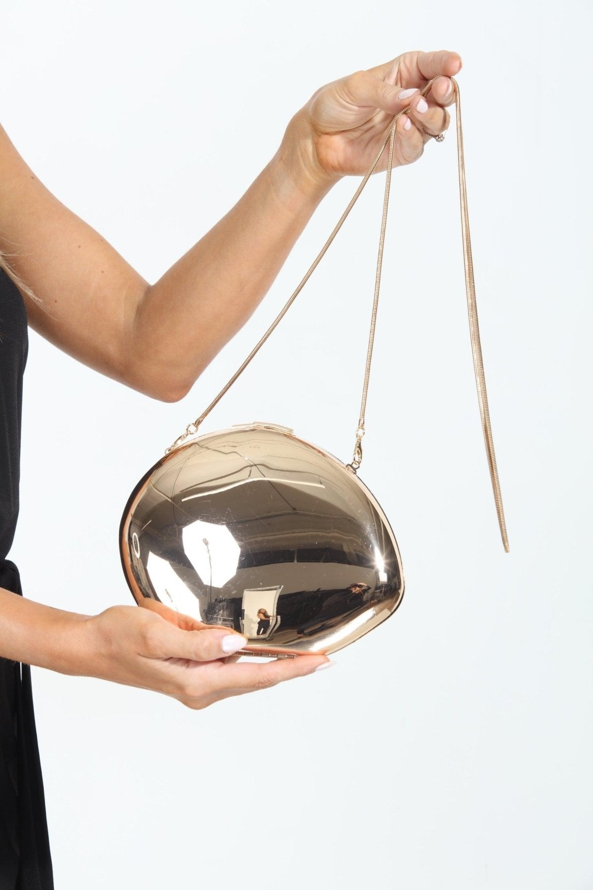 Reagen Rose Gold Clutch/Bag