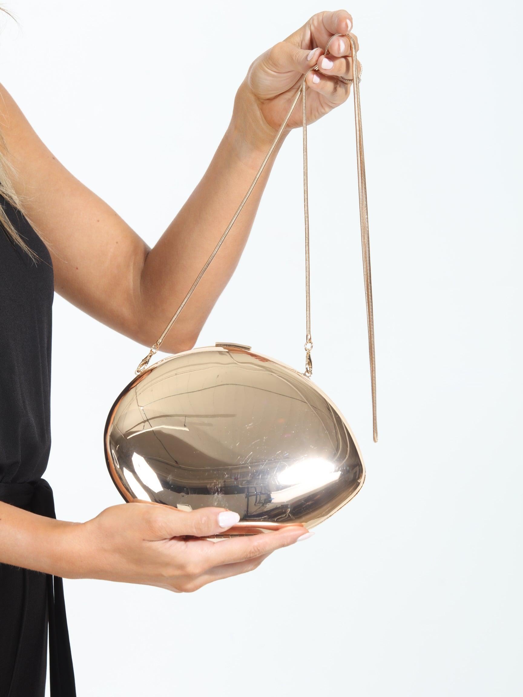 Reagen Rose Gold Clutch/Bag