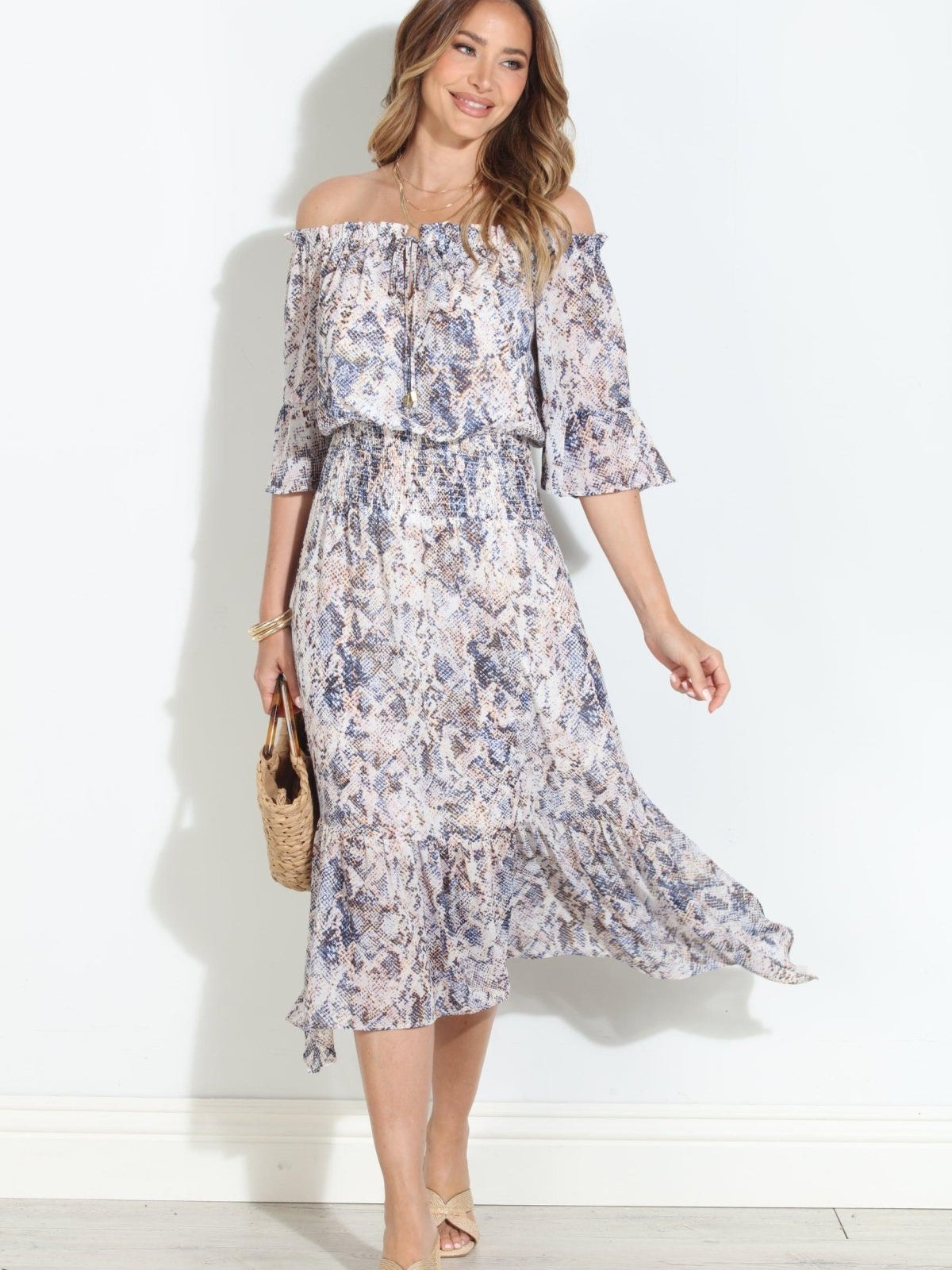Panama OTS Ruffle Maxi-BEST SELLER