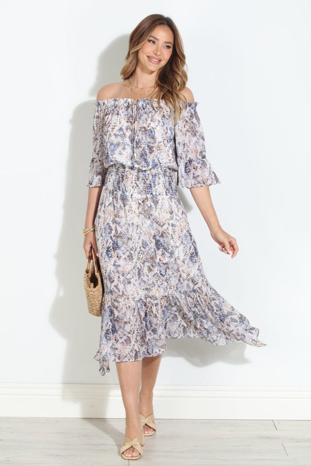 Panama OTS Ruffle Maxi-BEST SELLER