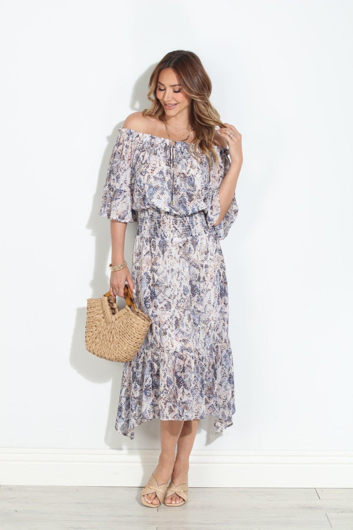 Panama OTS Ruffle Maxi-BEST SELLER