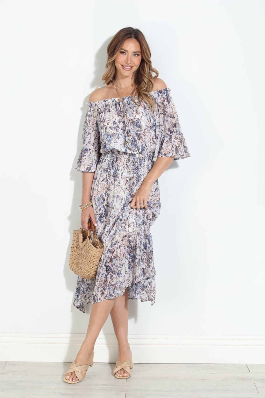 Panama OTS Ruffle Maxi-BEST SELLER