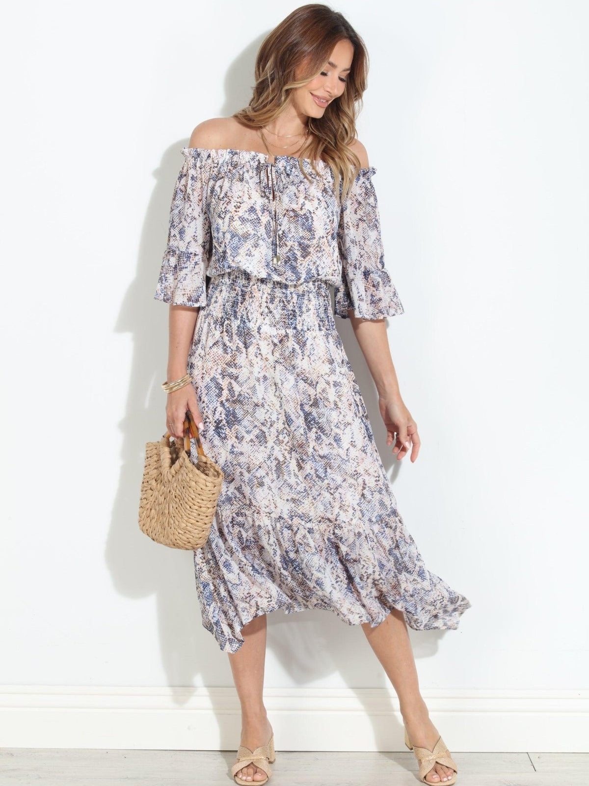 Panama OTS Ruffle Maxi-BEST SELLER