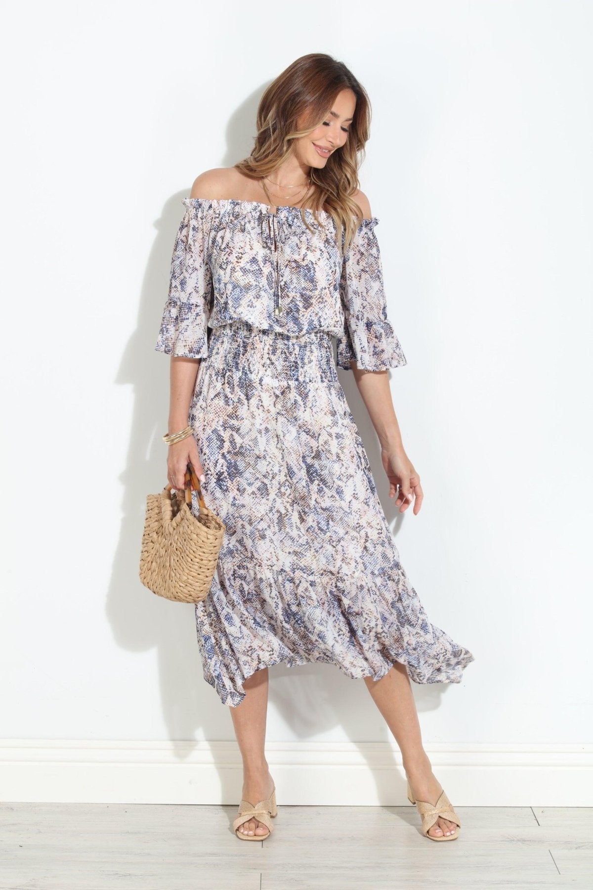 Panama OTS Ruffle Maxi-BEST SELLER