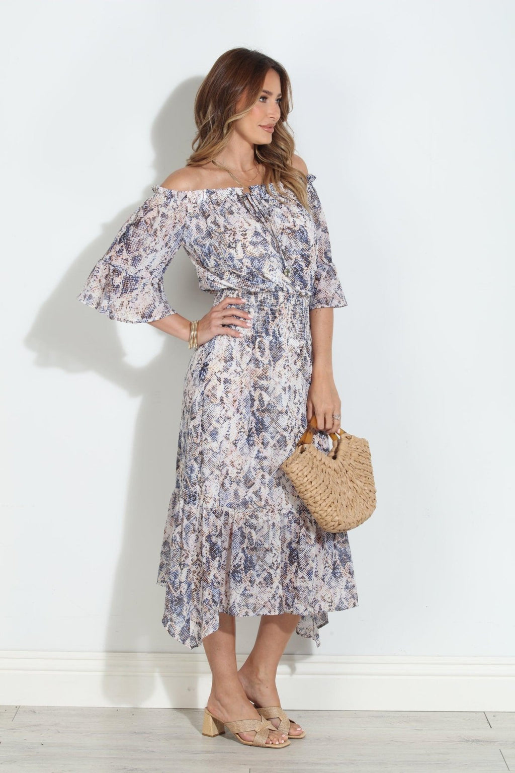 Panama OTS Ruffle Maxi-BEST SELLER