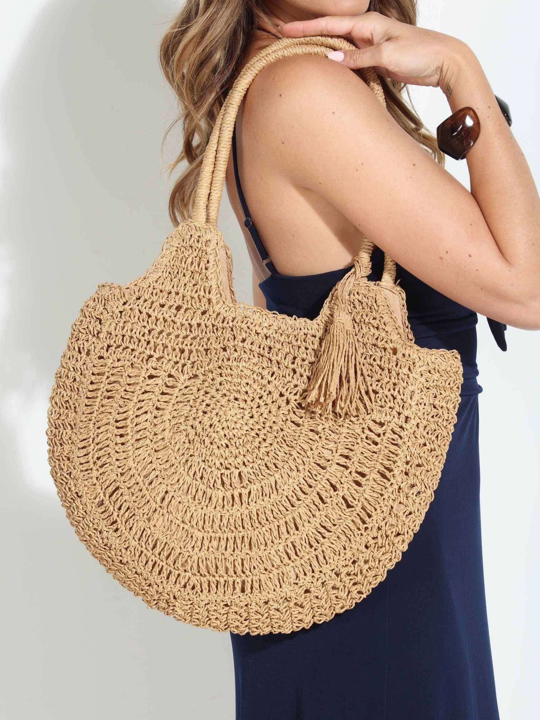 Mercado Straw Tote